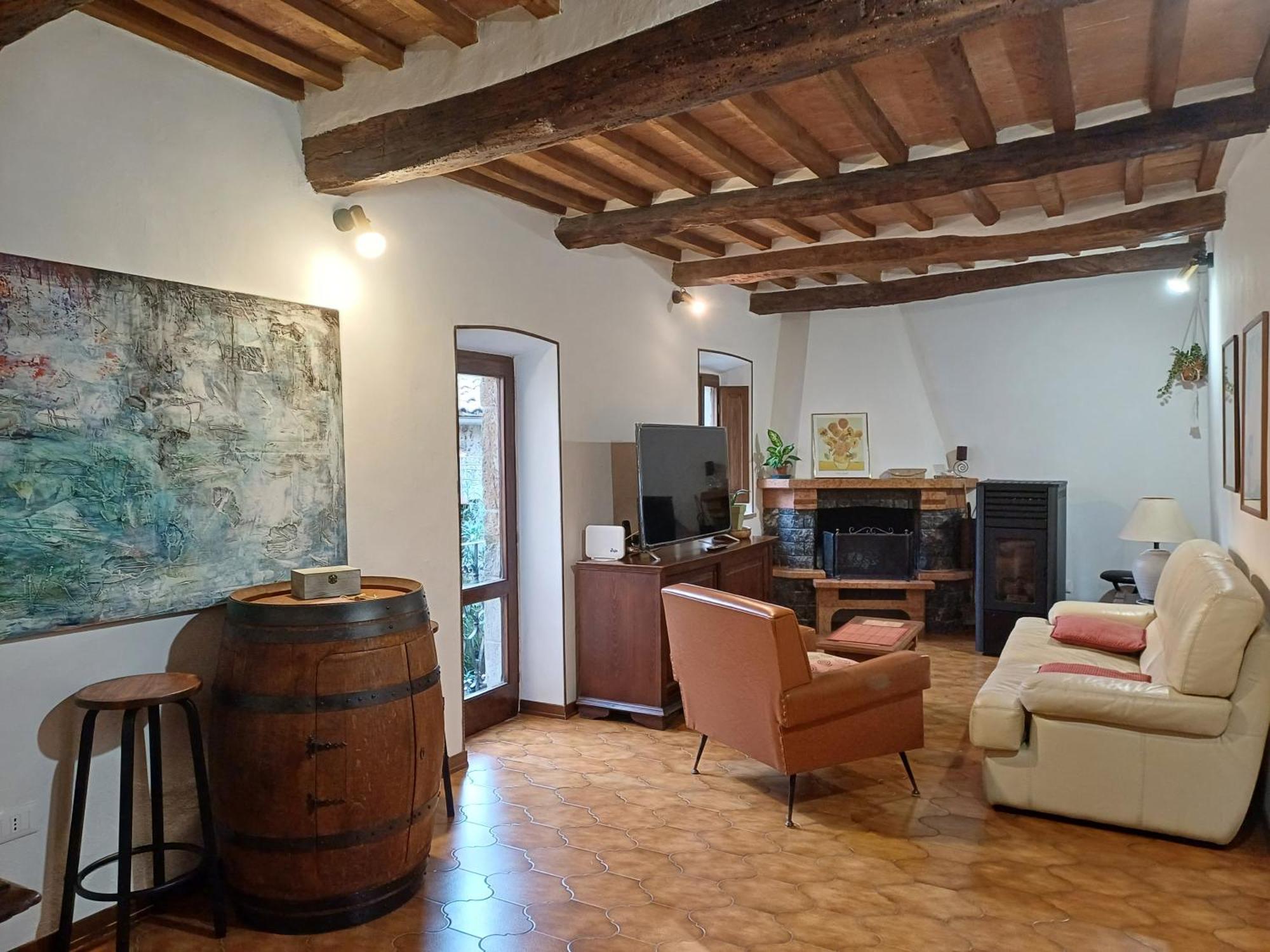 Casa Il Girasole Pitigliano Apartment Luaran gambar
