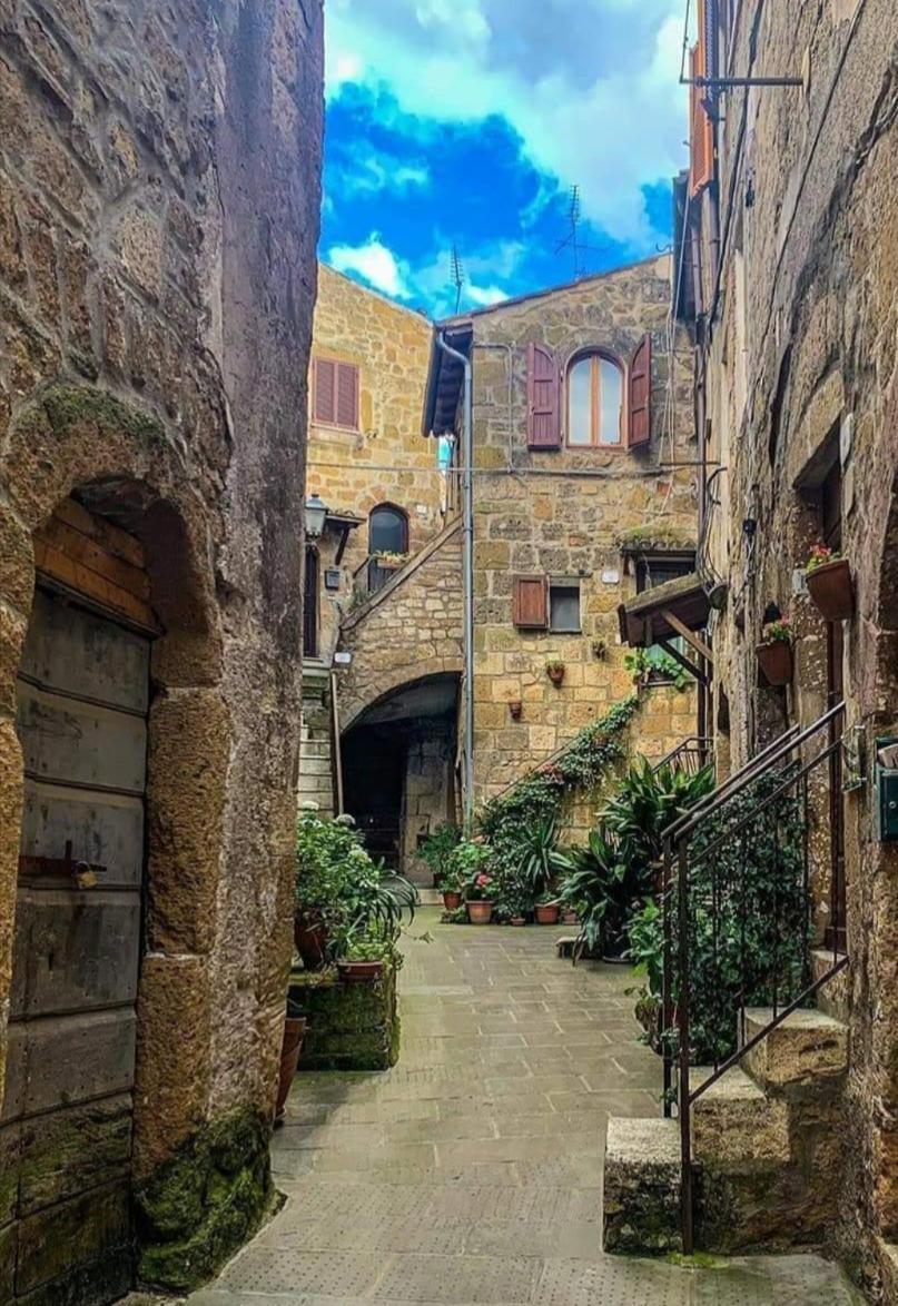Casa Il Girasole Pitigliano Apartment Luaran gambar